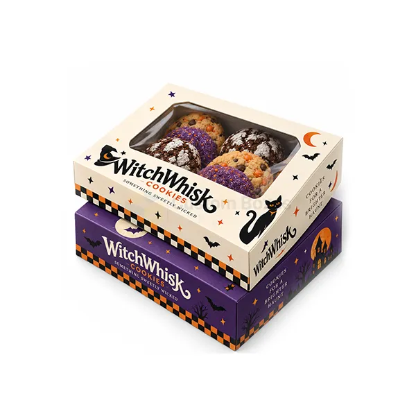 Halloween Cookie Packaging with logo